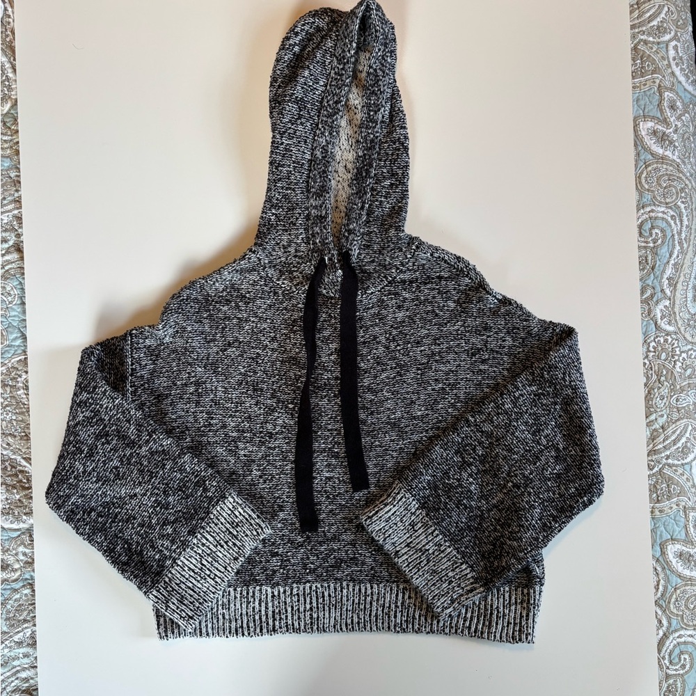 Ruby Moon Black and Gray Knit Sweater